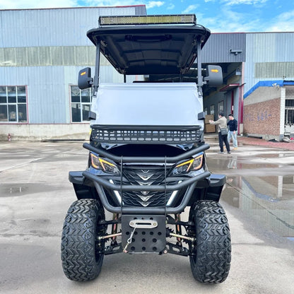 High Quality 4WD Electric Golf Cart with Lithium Battery Street Legal 4 Seater Off-Road Vehicle for Hunting And Golf Buggy 4x4