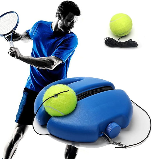 Single-player Tennis Set Training Tennis with String Tennis Practice Machine Training Machine Base Rebound with String