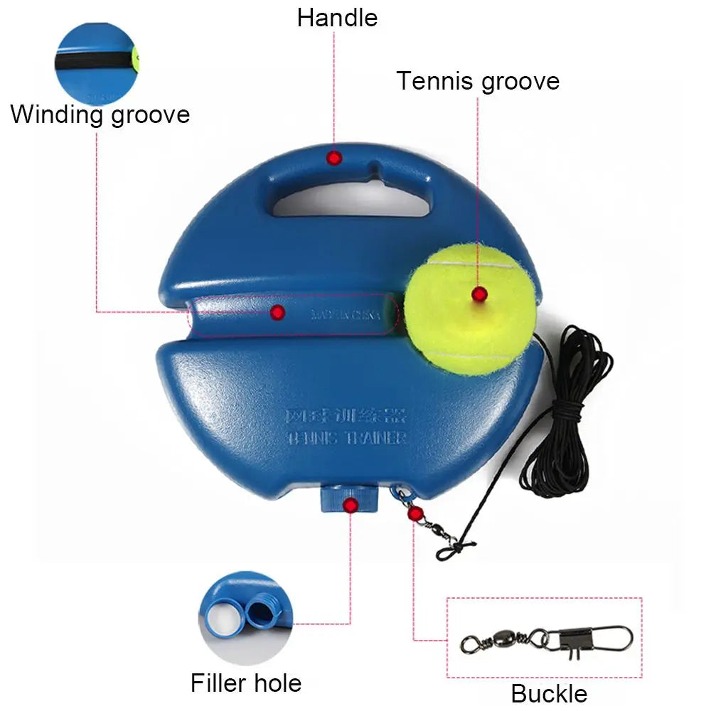 Self-study Rebound Ball Tennis Trainer Training Primary Tool Exercise Tennis Ball