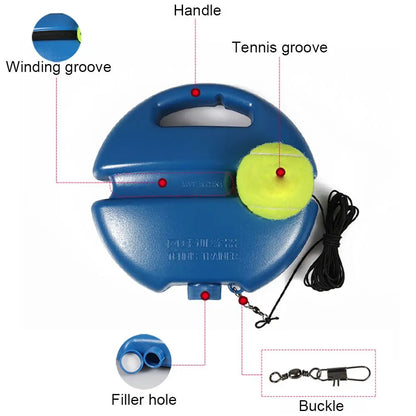 Self-study Rebound Ball Tennis Trainer Training Primary Tool Exercise Tennis Ball