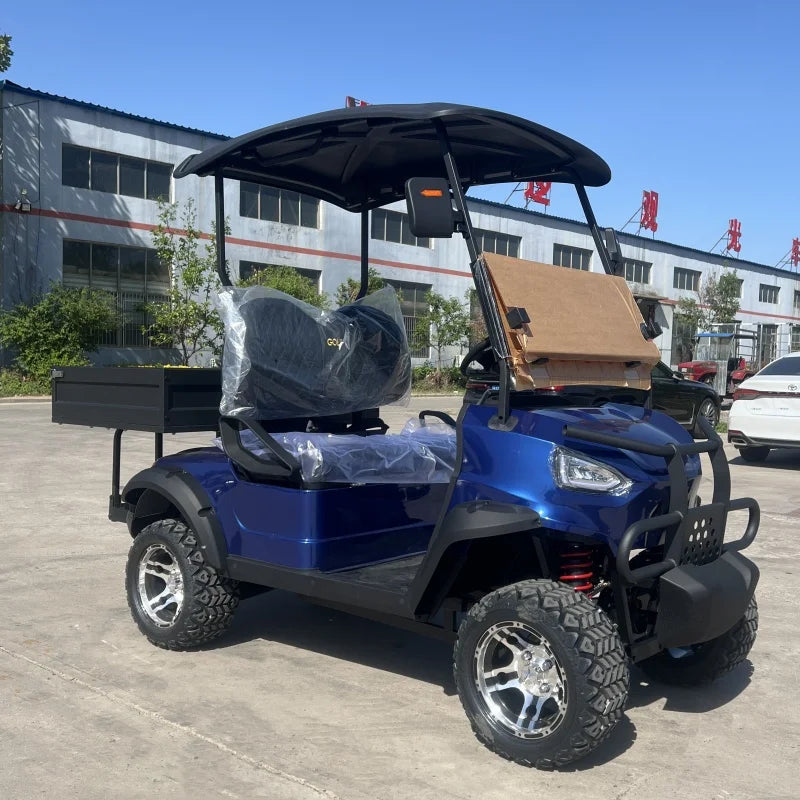China Made Top Adult Golf Cart 6 Seater 25 MPH Speed Electric Vehicle Club 350CC Gas Powered Sightseeing Car