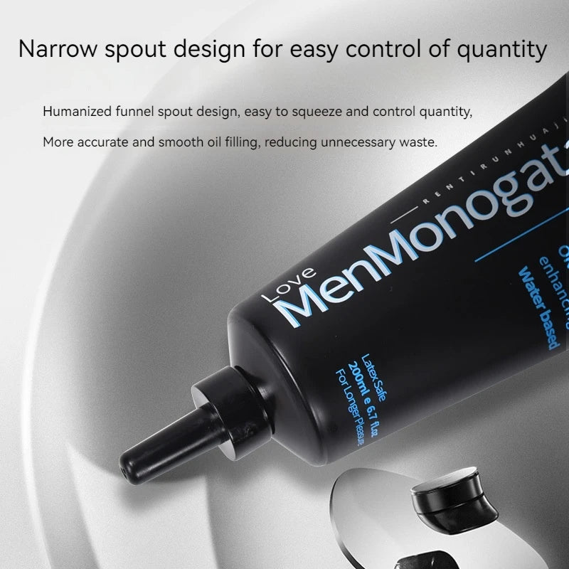50ML/200ML water based intimate lubricant Hypoallergenic quick-dyying non-greasy easy to clean for men women