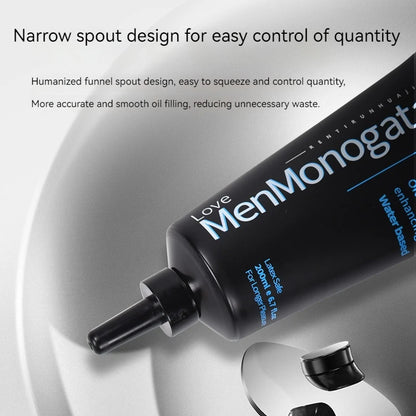 50ML/200ML water based intimate lubricant Hypoallergenic quick-dyying non-greasy easy to clean for men women