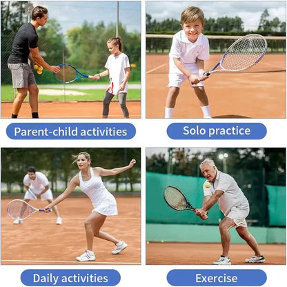 Tennis Training Ball Tennis Trainer Professional Training Primary Tool Exercise Self Study Rebound Ball Indoor Tennis Exercise