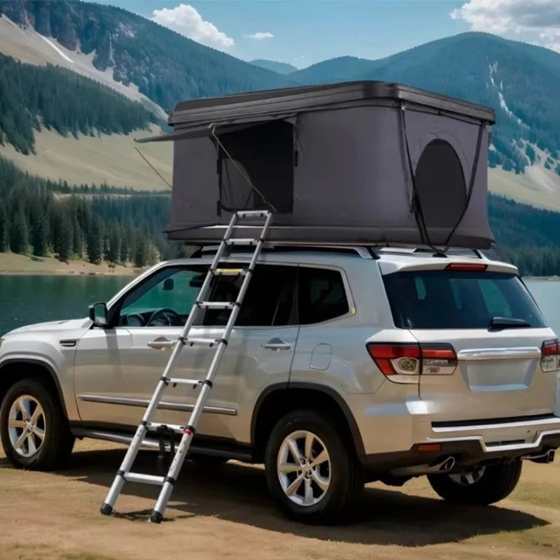 Rooftop Tent Abs Pc Universal Car Hard Roof Tent Box Sale Storage Car Box Camping Oem Aluminium Box Roof Top Tent