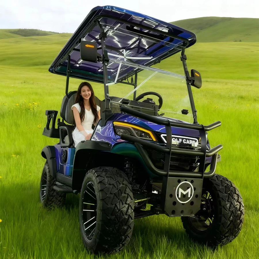 Fashion Classic China MMC 2 4 6 8 Seats 48V/60/72V 4000/5000/7500W Aluminum Alloy Electric Golf Cart