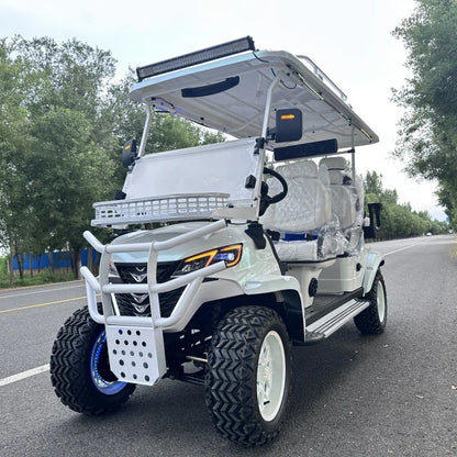 High Quality 4WD Electric Golf Cart with Lithium Battery Street Legal 4 Seater Off-Road Vehicle for Hunting And Golf Buggy 4x4
