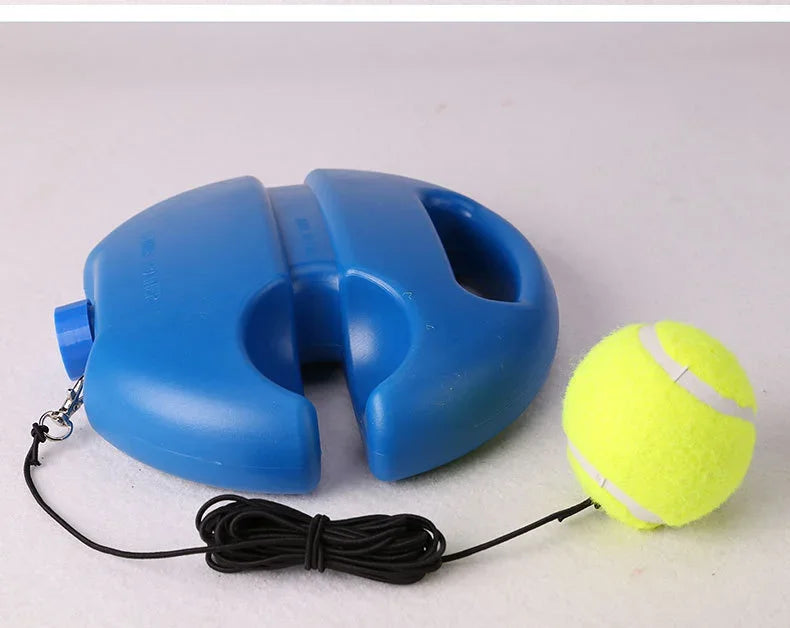 Solo Tennis Trainer Rebound Portable Tennis Equipment for Self-Practice Vibration Dampeners Works for Kids Beginners