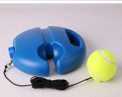 Solo Tennis Trainer Rebound Portable Tennis Equipment for Self-Practice Vibration Dampeners Works for Kids Beginners