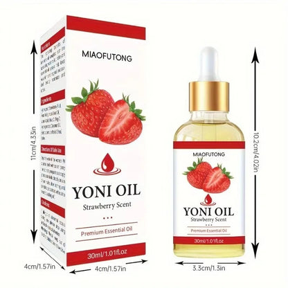 Female intimate essential oil, rose strawberry essential oil, YONI Oil