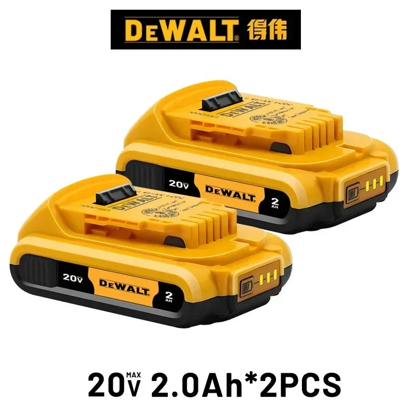 DeWalt 20V Replacement Battery – 2Ah, 5Ah, 6Ah & 9Ah Li-Ion | Compatible with DCB200, DCB205, DCD & DCF Series