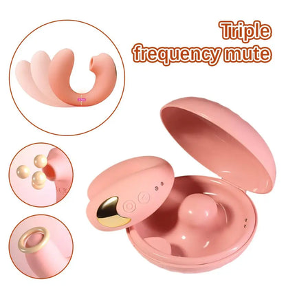 Pink Wearable Love Eggs Rechargeable Female Vibrator for Discreet Pleasure & Intimate Stimulation Women Electric Control Toy
