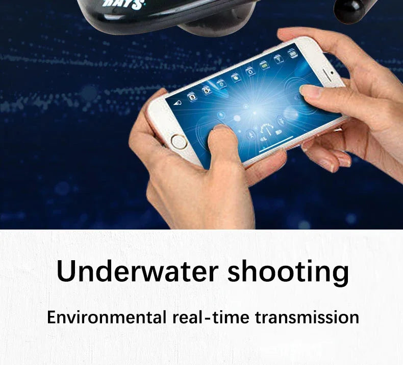 Boat Submarine with Camera Underwater 6CH Remote Control Wifi FPV Remote Control