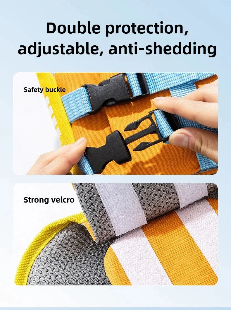 Dog Life Jacket Portable Summer Strong Buoyancy Dog Swimsuit Breathable Dog Coats and Jackets Quick Drying Pet Products