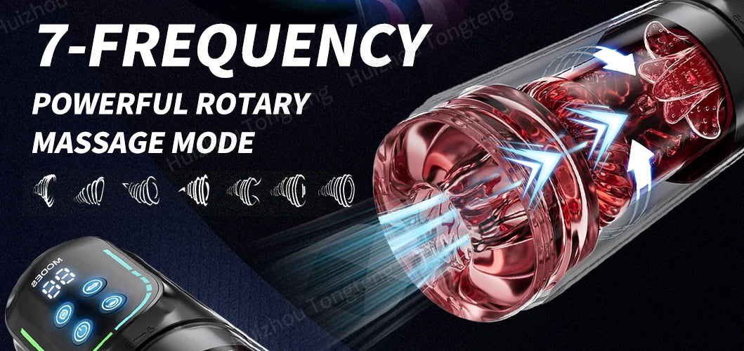 Automatic Telescopic Thrusting Male Masturbator Cup Sucking Vibrating Masturbation Vagina Pusssy Blowjob Adult Sex Toys for Men