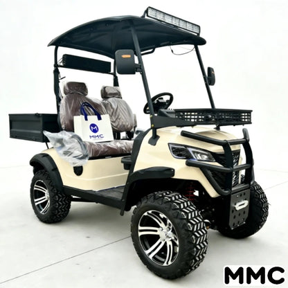 MMC 2025 Model 48V/72V Lithium Battery 4x4 Golf Cart, Aluminum Frame, Made in China, Golf Cart, 2/4/6/8 Seats