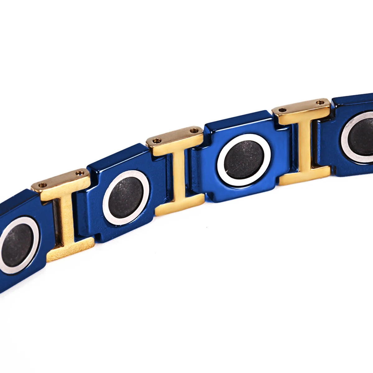 ARADOO Classic Dreamy Blue Ceramic Titanium Steel Bracelets Strap Buckle Design