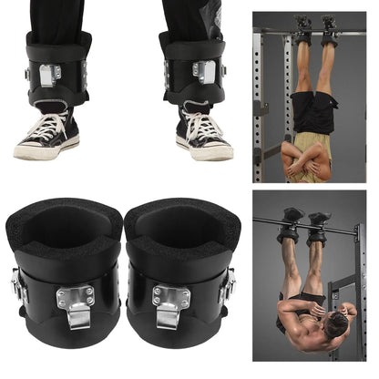 Hanging Pull Up Boots Anti- Inversion(Pair).  Neck Back Pain Relief Upside Down.