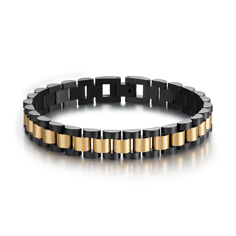 ROXI | Stainless Steel Cuban Bracelet Women and Men Unisex Fashion Couple Jewelr