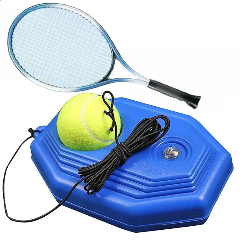 Tennis Trainer Rebound Ball Solo Training Equipment for Beginners Exercise Single Player Self Practice for Park Garden Backyard