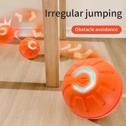 Smart Dog Toys Ball Interactive Pet Toy Moving Ball USB Automatic Moving Bouncing for Puppy Birthday Gift Cat Product
