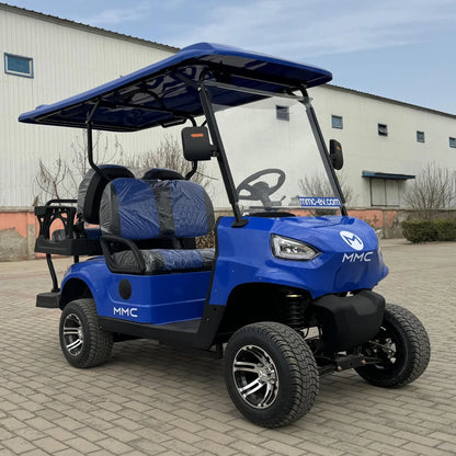 MMC 4WD aluminum alloy frame, off-road tires, 48V/72V Lithium Battery Acoustic 2/8 Seat Golf Cart, 4000W/7000W Golf Cart