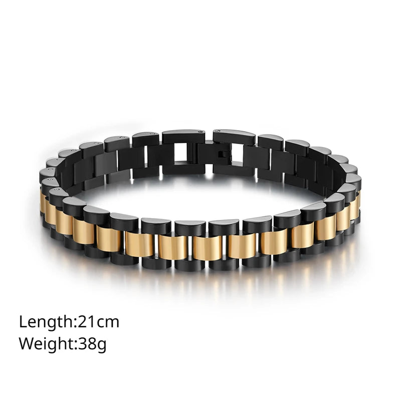 ROXI | Stainless Steel Cuban Bracelet Women and Men Unisex Fashion Couple Jewelr