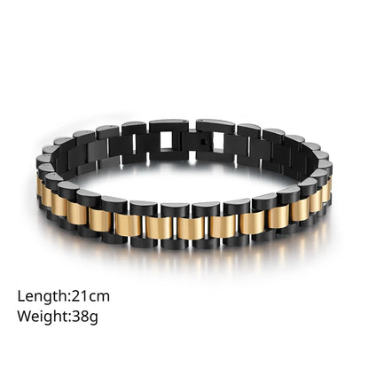 ROXI | Stainless Steel Cuban Bracelet Women and Men Unisex Fashion Couple Jewelr