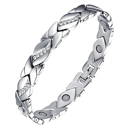 Leaves Magnetic Bracelet with 3500 Gauss Magnets Magnetic Therapy Bracelet Pure