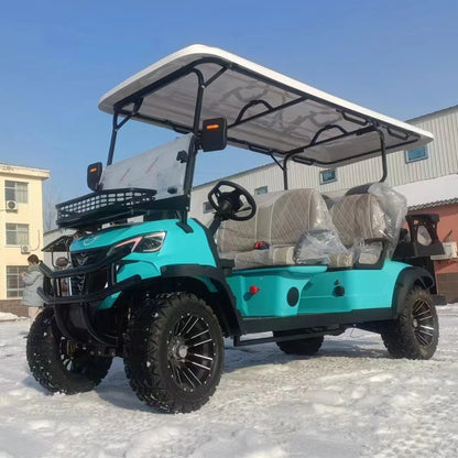 2+2 4+2 Seater 4 6 Person/Passenger Sightseeing Cart Club Car Electric Golf Cart