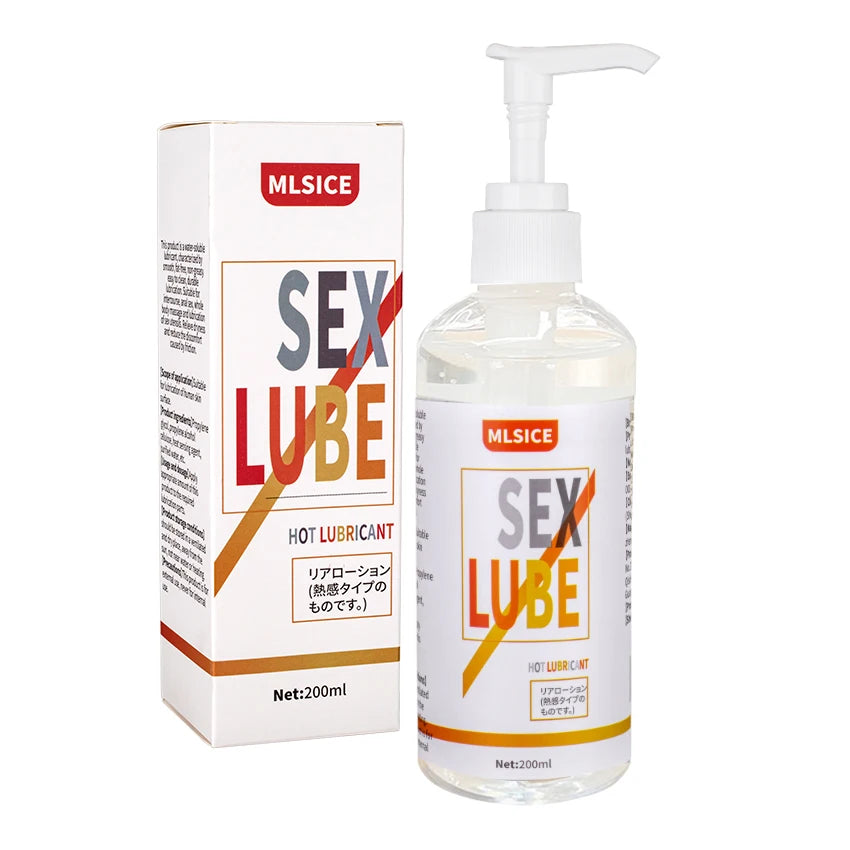 Fruit water-soluble lubricantion Water Based Gel Lubricats Sex intimate For Adults Men Women Gay body Sexy Strawberry fragrance
