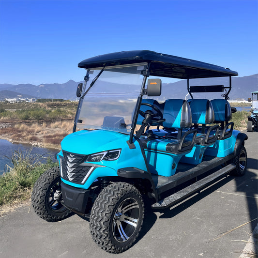 Cheap Chinese Golf Carts for Sale Electric Lithium 72V Battery 6 Seater Car Price Buggy 4 Seater Cars China Prices