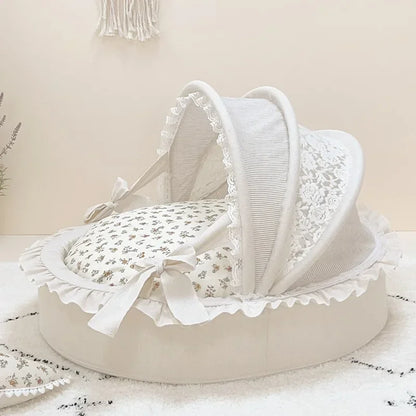 Indoor Dog Kennel Soft Playpen Booth Dogs Villa Luxury Small Dogs Cradle Beds Sleeping Teddy Large Doghouse Cat Pets Supplies
