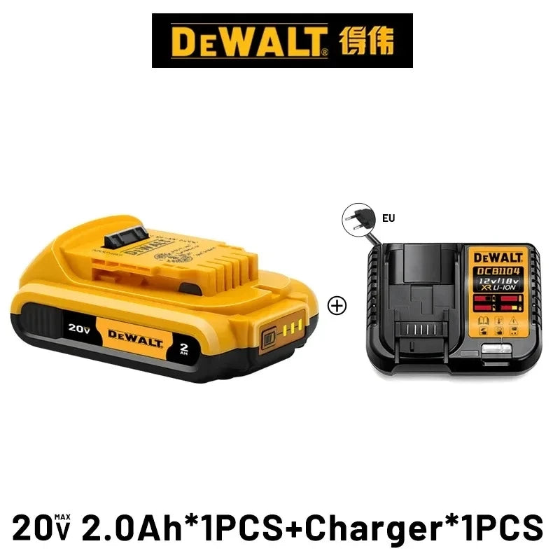 DeWalt 20V Replacement Battery – 2Ah, 5Ah, 6Ah & 9Ah Li-Ion | Compatible with DCB200, DCB205, DCD & DCF Series