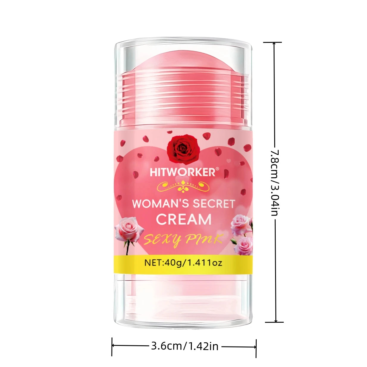 Sensitive Area Care Stick for Intimate Parts Armpits Knees Hands Inner Thighs And Bikini Zone Body Care Private Rod