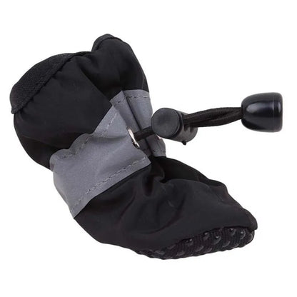 4pcs/set Waterproof Winter Pet Dog Shoes Anti-slip Rain Snow Boots Footwear Thick Warm For Small Cats Puppy Dogs Socks Booties