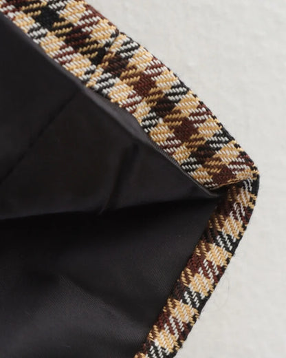 Women's Plaid Blazer Spring Casual Double Breasted Suit Jacket Office Work Daily Outwear Two Colors