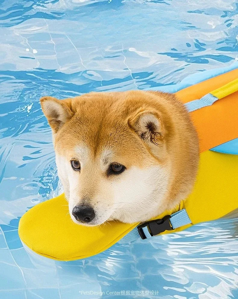 Dog Life Jacket Portable Summer Strong Buoyancy Dog Swimsuit Breathable Dog Coats and Jackets Quick Drying Pet Products