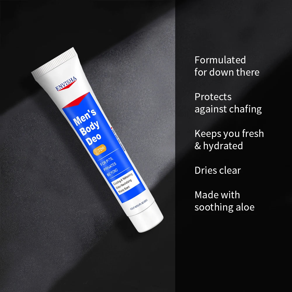 ENVISHA Men's Body Care Body Lotion For Private Parts Armpits Buttocks Deodorant Lasting 72 Hours Fragrance Beauty Health