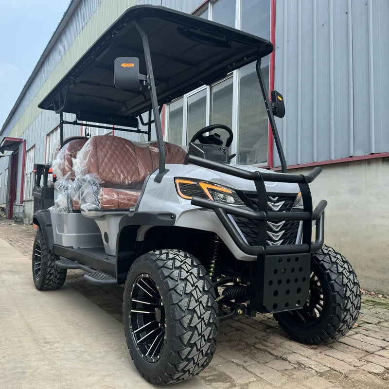 Hot Sale CE approve Independent Suspension LED Lights Off Road Buggy 2 4 6 Seater Electric Golf Cart