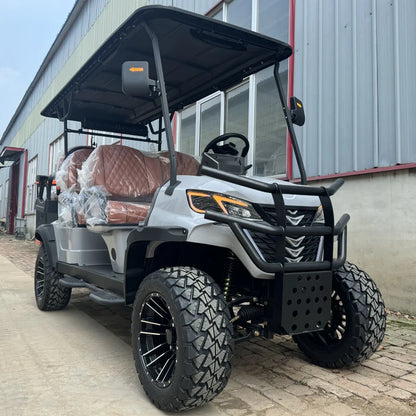 Hot Sale CE approve Independent Suspension LED Lights Off Road Buggy 2 4 6 Seater Electric Golf Cart