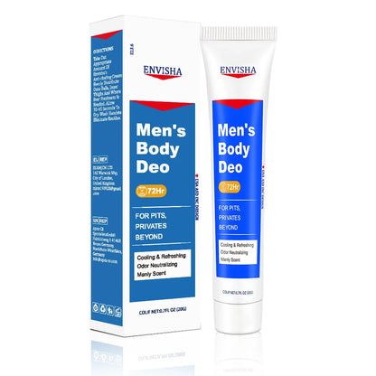 ENVISHA Men's Body Care Body Lotion For Private Parts Armpits Buttocks Deodorant Lasting 72 Hours Fragrance Beauty Health