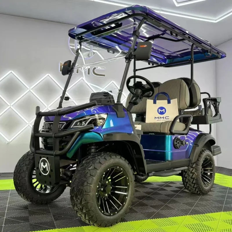 Hot Sale CE approve Independent Suspension LED Lights Off Road Buggy 2 4 6 Seater Electric Golf Cart