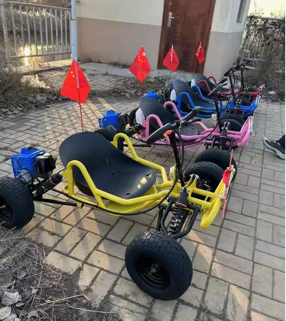 SRJOIN Gasoline Off-Road Kart – Mini Drift Vehicle