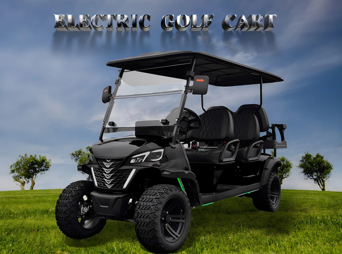Cheap Chinese Golf Carts for Sale Electric Lithium 72V Battery 6 Seater Car Price Buggy 4 Seater Cars China Prices