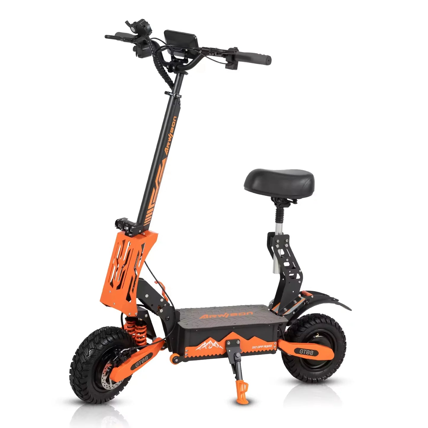 Electric Scooter Dual Motor 5600W Adult, Top Speed 46MPH,60V27AH, 11-inch Off-Road Tires Sport Folding eScooter