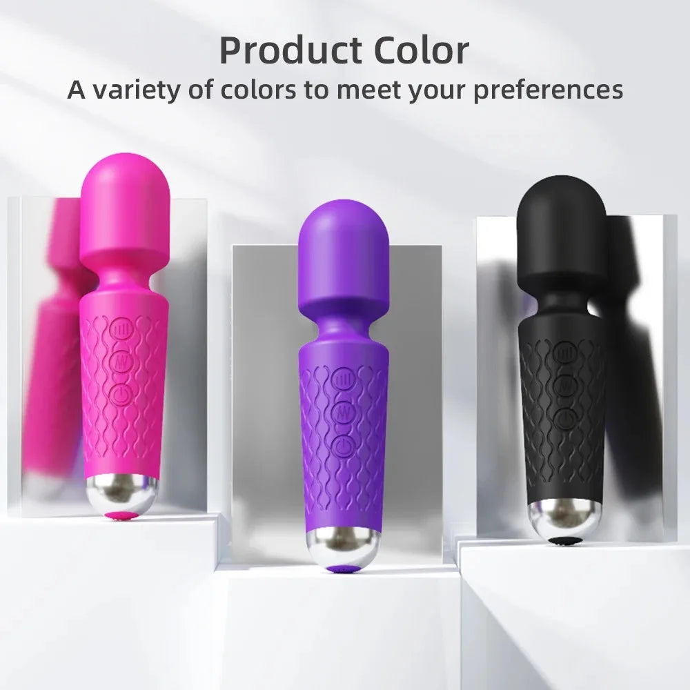 20 Speeds Powerful AV Vibrator Magic Wand Anal Clitoris Stimulator Sex Toys for Women G spot Massager Adult Female Sex Product