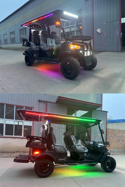 High Quality 4WD Electric Golf Cart with Lithium Battery Street Legal 4 Seater Off-Road Vehicle for Hunting And Golf Buggy 4x4