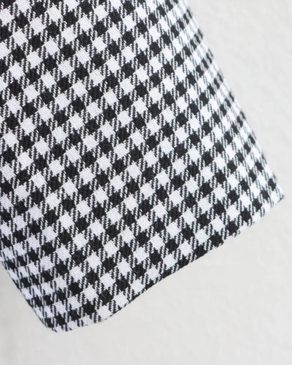 Women's Plaid Blazer Spring Casual Double Breasted Suit Jacket Office Work Daily Outwear Two Colors