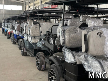 MMC 2025 Model 48V/72V Lithium Battery 4x4 Golf Cart, Aluminum Frame, Made in China, Golf Cart, 2/4/6/8 Seats